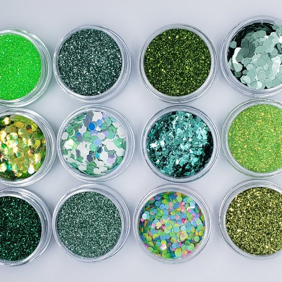 The Greens Edition Nail Glitter Pods - Picture 3 of 4